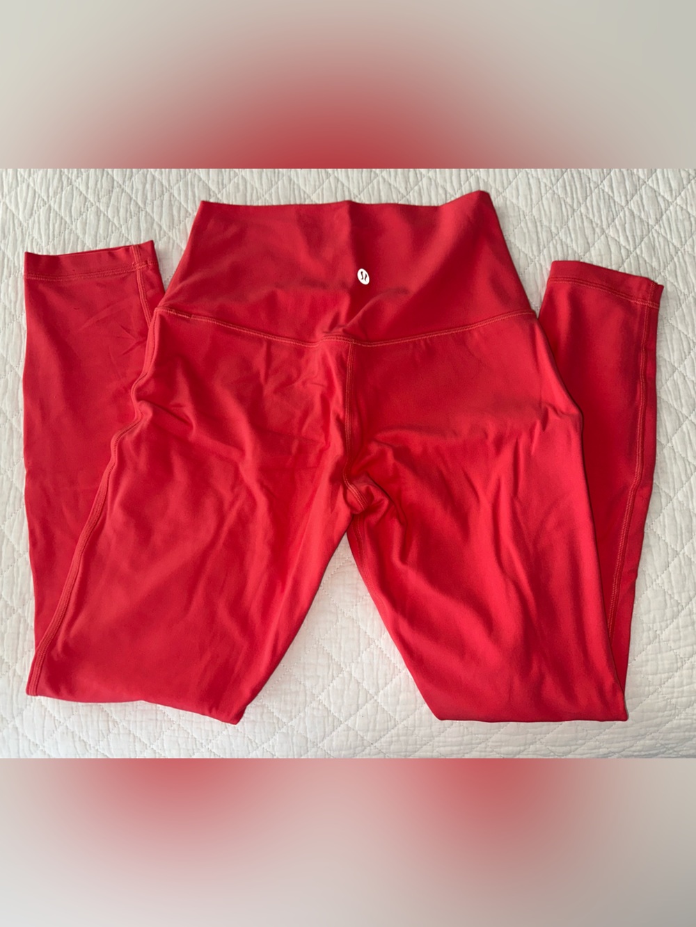 lululemon athletica High-Rise Coral-Pink Leggings